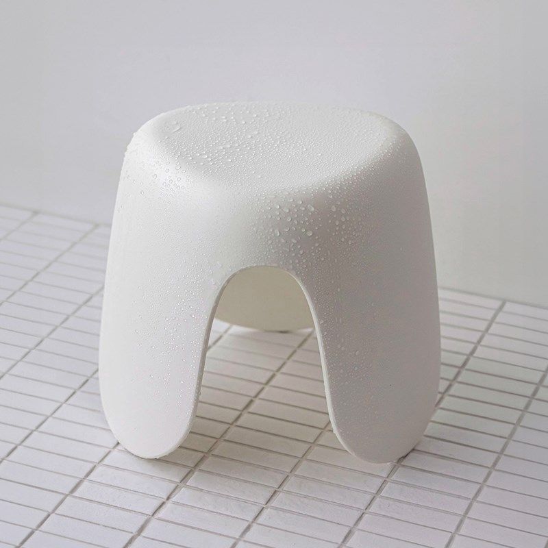 霜山日系家用小板凳奶油风浴室凳玄关换鞋凳茶几凳创意儿童矮椅,淘宝优惠券,粉丝福利购,淘宝优惠卷