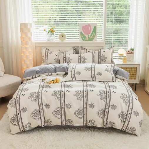 手慢无!2026新款四件套宿舍四件套床笠款爆F