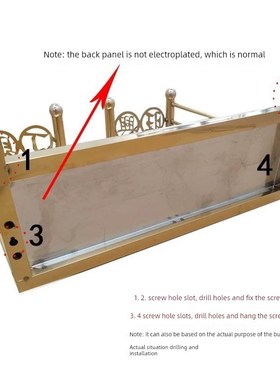 430不锈钢金色神龛壁挂式吊柜供奉神台神位架不锈钢贡台家居佛龛