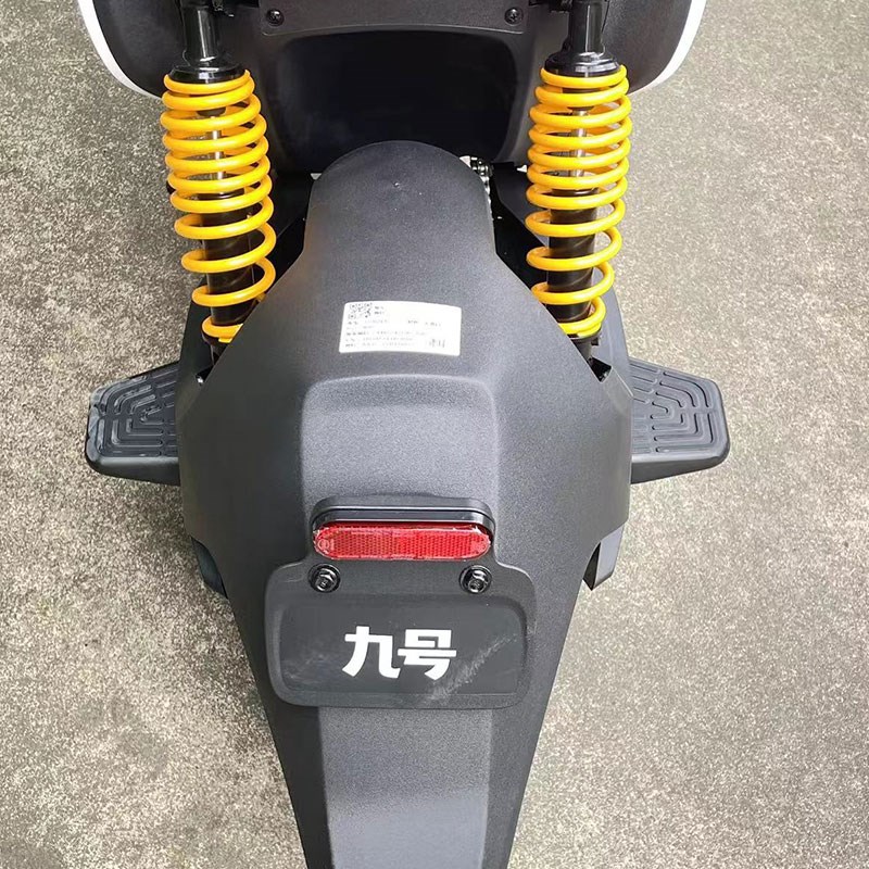 适配九/号电动车MMAX2 110P后脚踏脚踏板加装加厚铝合金改装配件 - 图1