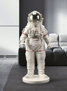 宇航员大型落地摆件客厅玄关电视柜办公室摆设太空人乔迁开业送礼