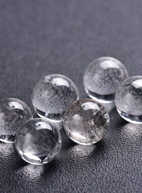 天然白水晶球摆件家居客厅办公室桌面装饰品送礼佳品