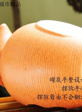 陶瓷开口流水罐古法养鱼种水培绿植鱼缸配件庭院花园阳台造景摆件