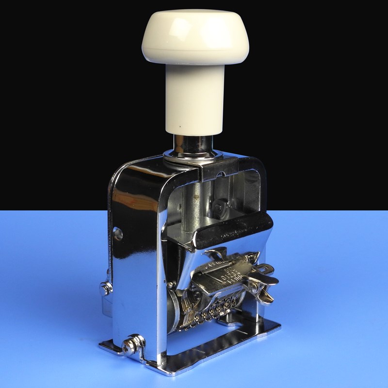 自动号码机 位7位数 页码日期打码机编号打号器银行财务数字印章 - 图3