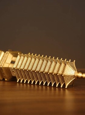 铜文昌塔摆件精工9层13层文峰塔书房家居办公室书桌工艺品铜宝塔