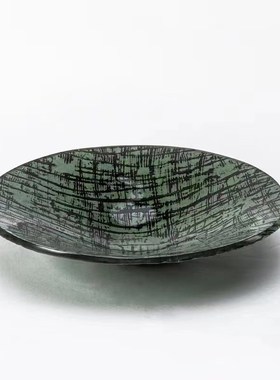 现代高级感肌理摆件客厅果盘海洋风创意珊瑚装饰品树脂花器摆设品