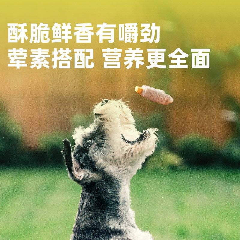 笨初初冻干鸡肉南瓜卷狗狗零食低敏易吸收酥脆鲜香营养训练奖励,淘宝优惠券,粉丝福利购,淘宝优惠卷