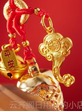 正品朱仁铜 状元笔手把件高考中考季毕业上岸挂件送礼炳书装包饰