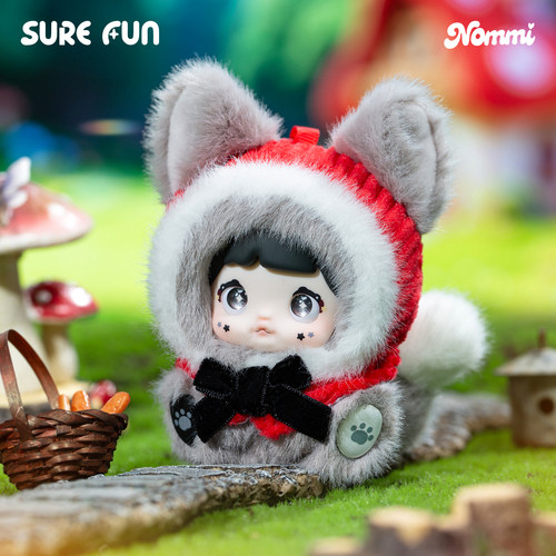 【赵露思代言】SUREFUN Nommi糯米儿米宝童话镇系列毛绒挂件盲盒 - 图2