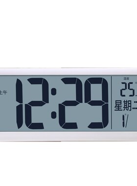 数字智能电子闹钟钟表时钟桌面摆台式学生专用挂钟客厅创意万年历