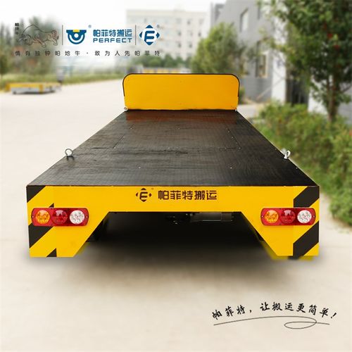 电动四轮平板车重载工业厂区仓库车间物料搬运周转拉货车 - 图1