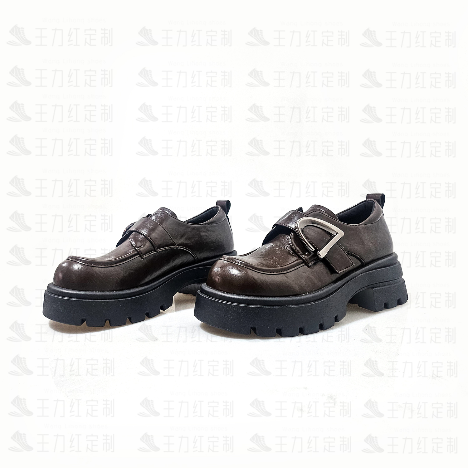 【甜甜专享】王力红家定制 WN7159  新款T定制休闲乐福鞋 - 图0