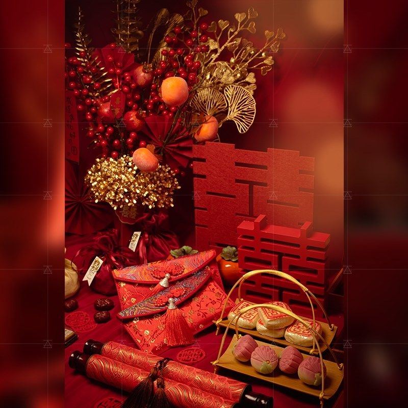 婚嫁装饰福桶结婚订婚创意装饰客厅摆件仿真花婚房布置用品大全,淘宝优惠券,粉丝福利购,淘宝优惠卷