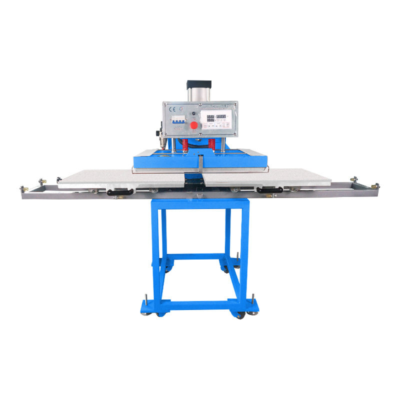 气动半自动双工位烫画机服装衣服短袖印花图案热转印平板压烫机器,淘宝优惠券,粉丝福利购,淘宝优惠卷