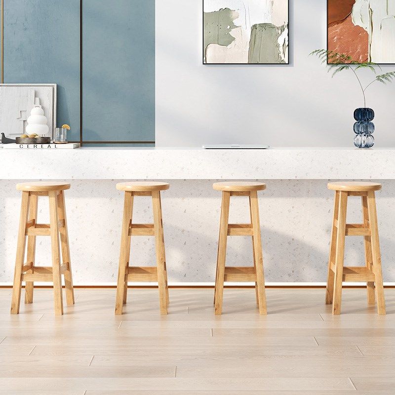 现代简约实木吧椅吧凳吧台椅酒吧椅高脚凳梯凳家用奶茶店欧式椅子,淘宝优惠券,粉丝福利购,淘宝优惠卷