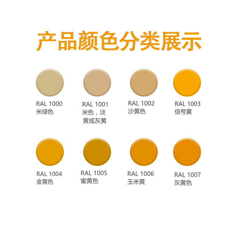 劳尔RAL1000/1001/1002/1003/1004/1005/1006/1007漆先生自喷漆 - 图2