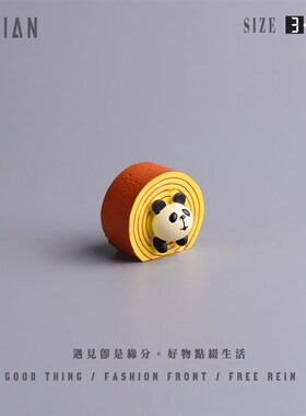 遇见丨不钻牛角尖~创意可爱桌面车载摆件手工手绘有趣礼品礼物