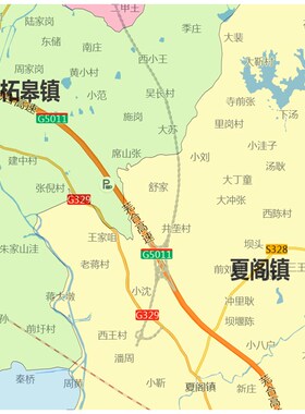 巢湖市地图1.15m合肥市折叠版壁画墙贴办公室贴画客厅书房装饰画