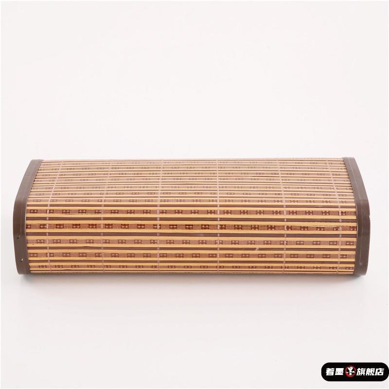 保健竹枕头护颈椎助睡眠夏季专用单个竹子凉枕空心透气木枕麻将枕 - 图0