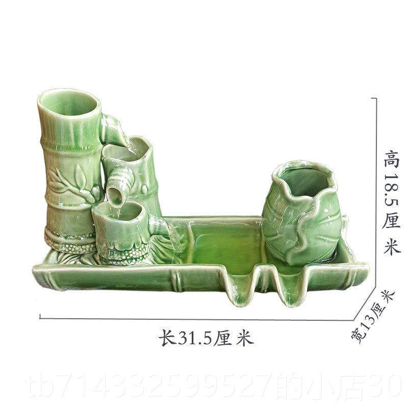 高档增氧气泵养配鱼缸盆流小水族箱造景喷圆型玻璃陶瓷搭件泉循环,淘宝优惠券,粉丝福利购,淘宝优惠卷