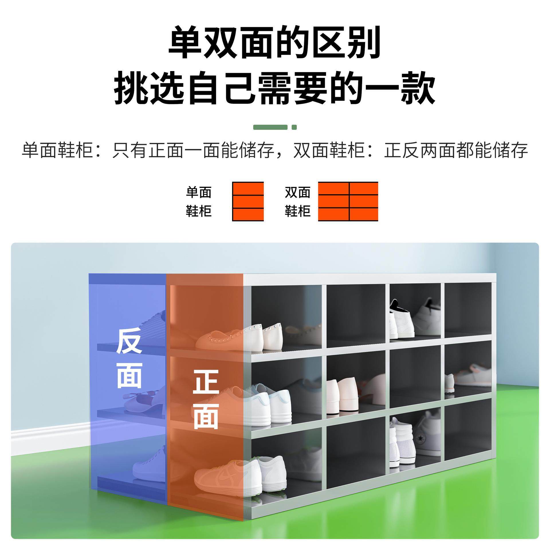 不锈钢鞋柜无尘净化车间员工换鞋凳食品厂实验室更衣柜单双面鞋柜,淘宝优惠券,粉丝福利购,淘宝优惠卷