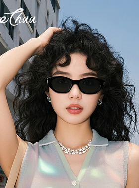 MeeChuu可可镜猫眼墨镜女