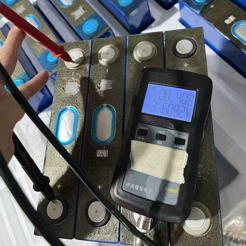 全新宁德160ah刀片金色面贴原膜锂电芯3.7V大单体铝壳锂电池平整 - 图1