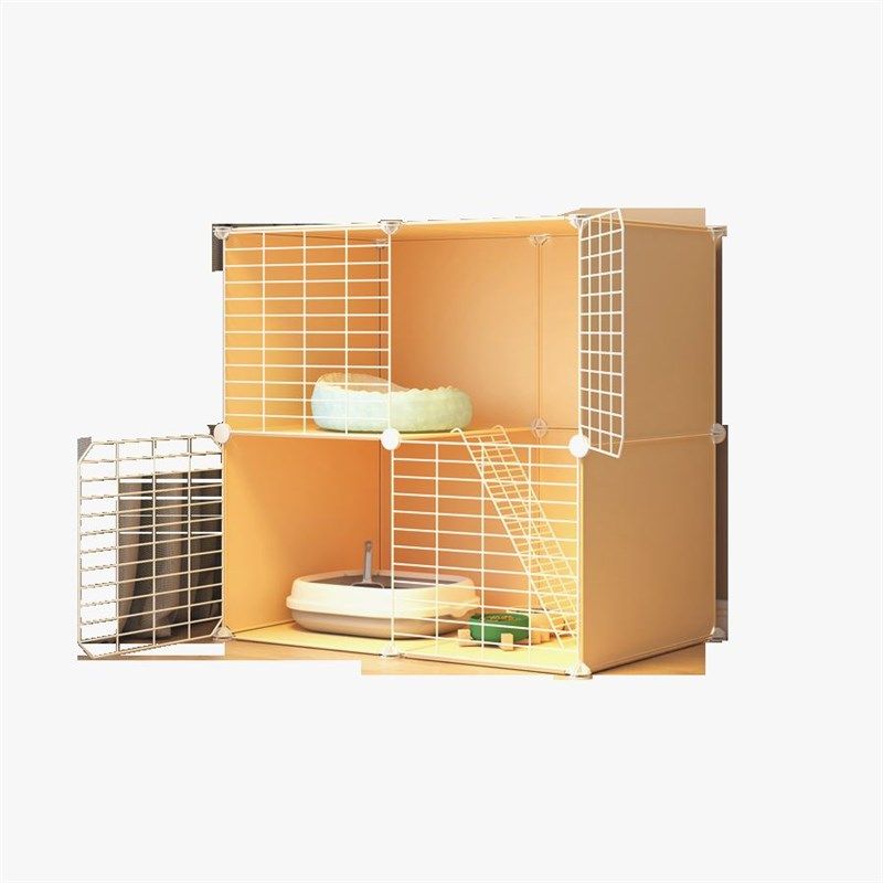 猫笼子家用室内空笼超大自由空间猫屋猫舍猫窝两层小型猫笼猫别墅,淘宝优惠券,粉丝福利购,淘宝优惠卷