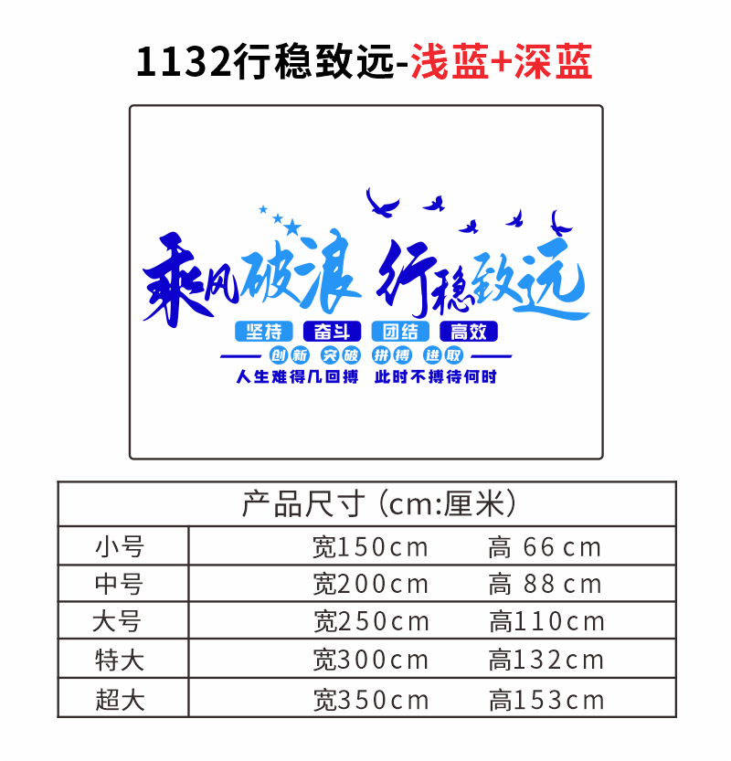 高三激励标语公司企业办公室墙面布置团队励志墙贴画班级教室装饰,淘宝优惠券,粉丝福利购,淘宝优惠卷