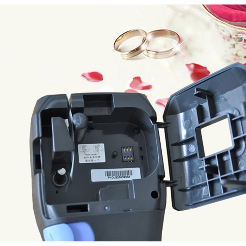 科馨诚标签打印机HK-7800固定资产网线线缆条码便携式手持标签机 - 图0