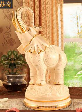 高档大客厅流水件生财型落地循摆环水室内欧式轻奢马象大装饰大气