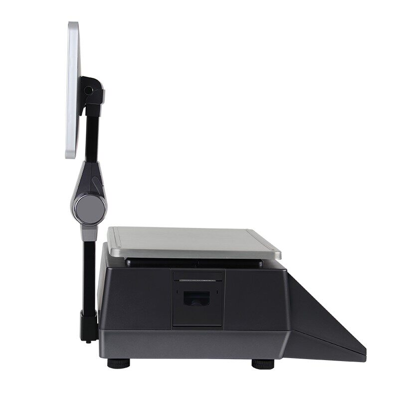 Jingshuo weighing cash register all-in-one dual-screen touch-screen cashier scale fruit shop fresh supermarket snack shop cooked vegetables