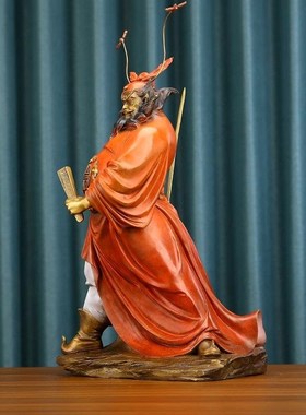 源盛集珍铜钟馗摆件天师钟馗神像门神客厅家居摆件装饰品魁星点斗