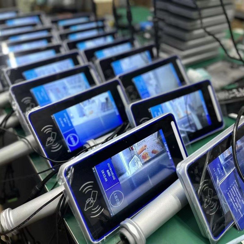 Hot-selling Housing and Urban-Rural Development Committee construction site real-name system docking dynamic face recognition attendance access control smart community face scanning machine
