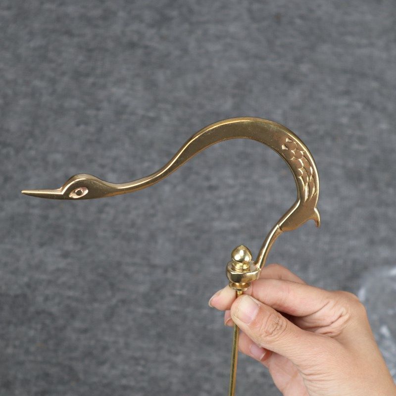 鸟笼挂钩钩子黄铜提手画眉百灵辣嘴八哥竹鸟笼龙头黄铜配件,淘宝优惠券,粉丝福利购,淘宝优惠卷