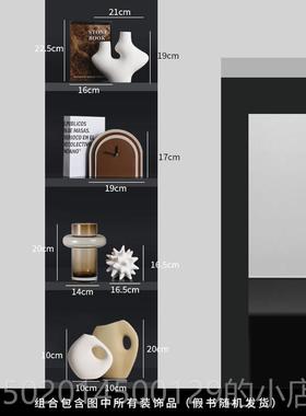 高档客边餐柜摆软件组合装高级感电视柜装饰品侘寂风厅桌面艺术摆