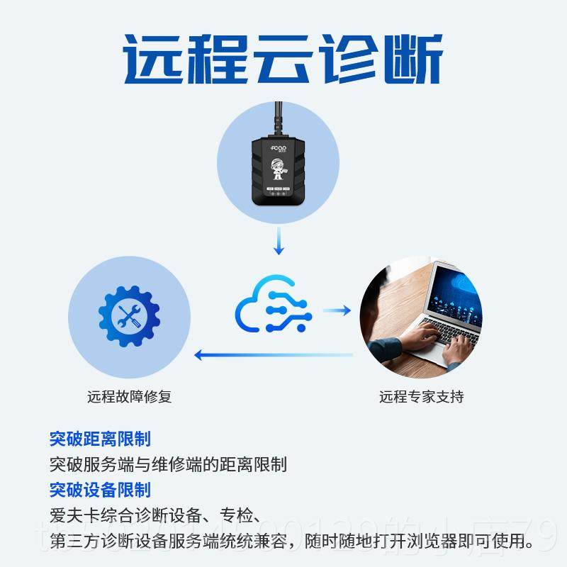 高档爱夫卡ZD障111远程故检柴测仪手机电通用油脑车汽油车远程解,淘宝优惠券,粉丝福利购,淘宝优惠卷