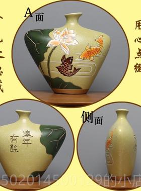 高档中式覆古陶装客厅家居玄关展示隔柜博古架小摆件瓷办公室断饰