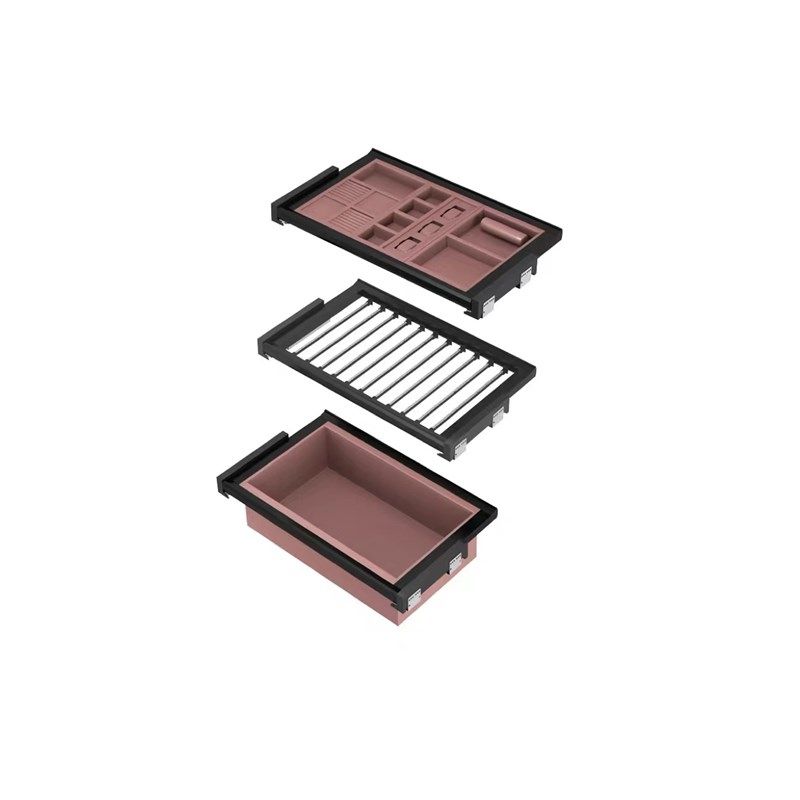 衣柜拉篮可伸缩多功能裤架滑轨家用衣帽间抽拉五金配件皮革首饰盒,淘宝优惠券,粉丝福利购,淘宝优惠卷