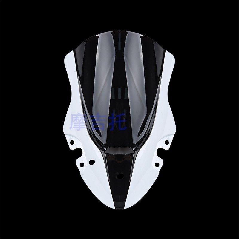 适用春风450SR 前风挡改装配件玻璃导流罩黑色镜片板新款竞技挡风 - 图3