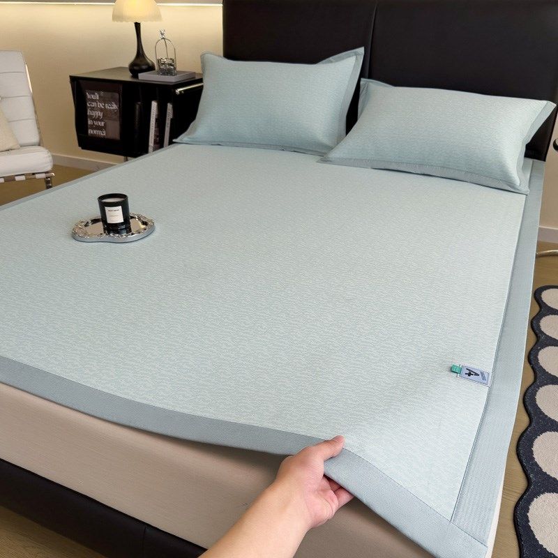 A类 高端乙纶凉感冰丝席空调软席冰感丝凉席床垫三件套可机洗夏季,淘宝优惠券,粉丝福利购,淘宝优惠卷