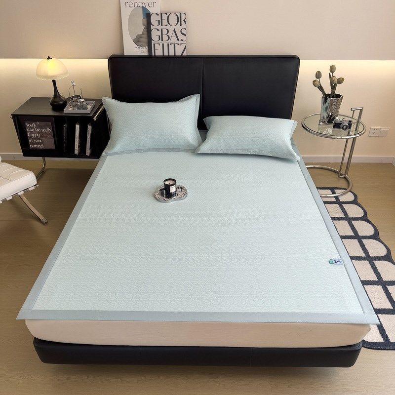 A类 高端乙纶凉感冰丝席空调软席冰感丝凉席床垫三件套可机洗夏季,淘宝优惠券,粉丝福利购,淘宝优惠卷