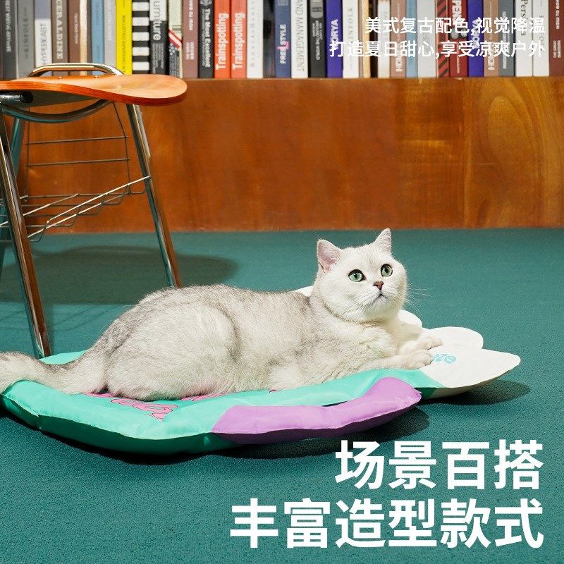 zeze啤酒宠物冰垫狗狗冰窝猫凉垫猫咪垫子睡觉用凉席夏天降温冰床,淘宝优惠券,粉丝福利购,淘宝优惠卷