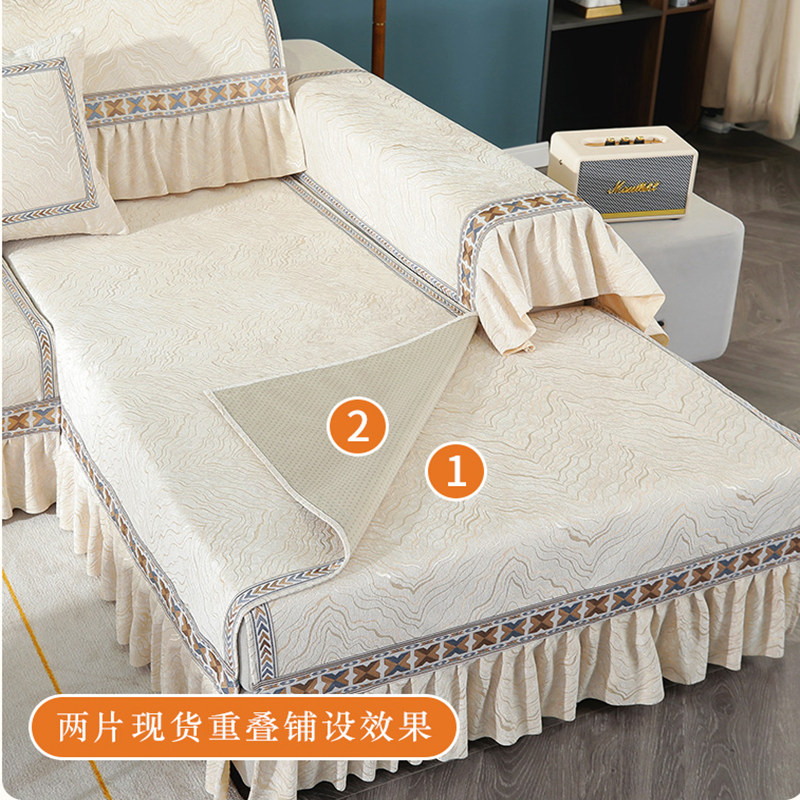 古典沙发垫高档奢华防滑组合贵妃靠背欧式全包布艺坐垫沙发套罩巾,淘宝优惠券,粉丝福利购,淘宝优惠卷