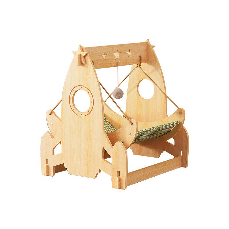 猫咪秋千摇床狗窝夏季木质吊床摇篮悬挂猫窝沙发躺椅猫床四季通用,淘宝优惠券,粉丝福利购,淘宝优惠卷