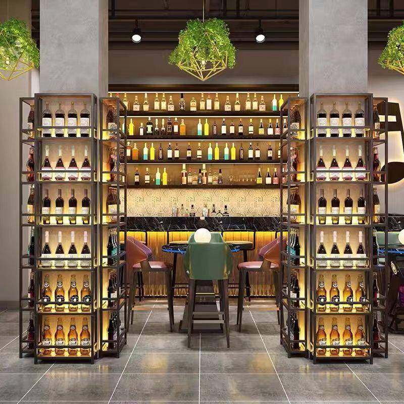 铁艺包柱装饰ZCH酒架酒吧音餐吧壁挂酒架艺落乐挂地酒柜铁清吧壁,淘宝优惠券,粉丝福利购,淘宝优惠卷