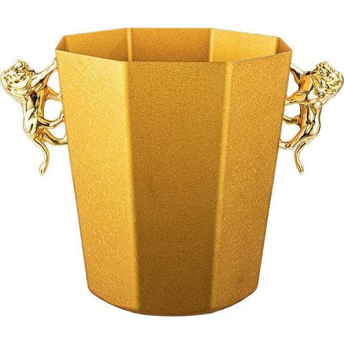 冰不0085锈钢乱纹猎八香槟桶KTV酒吧角冰粒桶狮镇啤酒冰桶红酒冰 - 图3