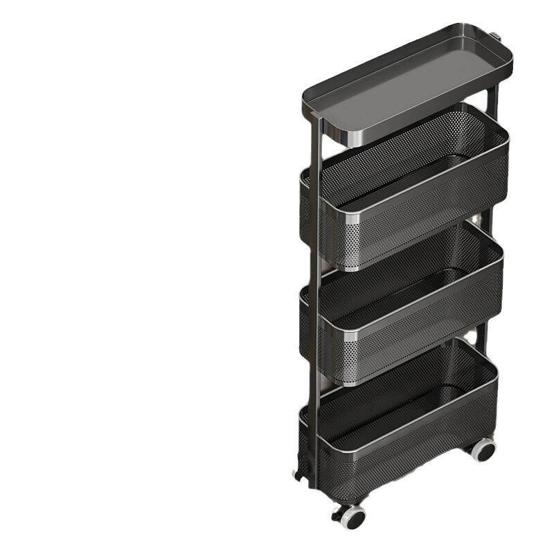 厨房置移物架落地窄柜缝隙家用卫生间夹缝置物浴室收侧动小推车夹,淘宝优惠券,粉丝福利购,淘宝优惠卷