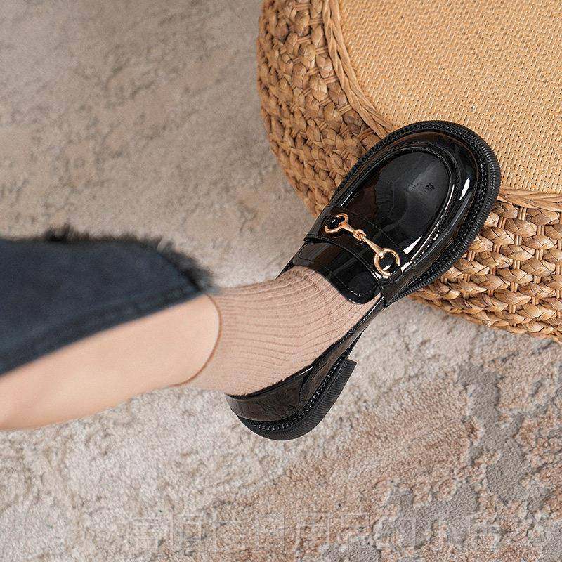 高档黑小皮软鞋女2025色新款春季复古平底单英伦乐福鞋真鞋皮底一,淘宝优惠券,粉丝福利购,淘宝优惠卷