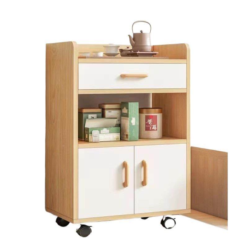 边架柜HOW茶水柜客厅收纳柜储物柜用可餐移动小茶桌家微波炉放置,淘宝优惠券,粉丝福利购,淘宝优惠卷